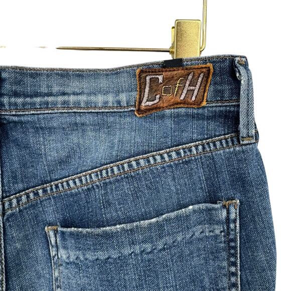 Citizens of Humanity Casual Straight Leg Distressed Button Fly Jeans - Picture 6 of 9